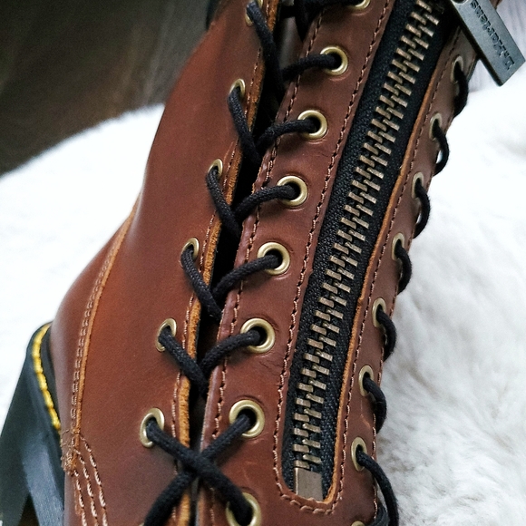 COPY - Dr Martens Karmilla Butterscotch Orleans Lugged Platform Boot - Picture 7 of 12